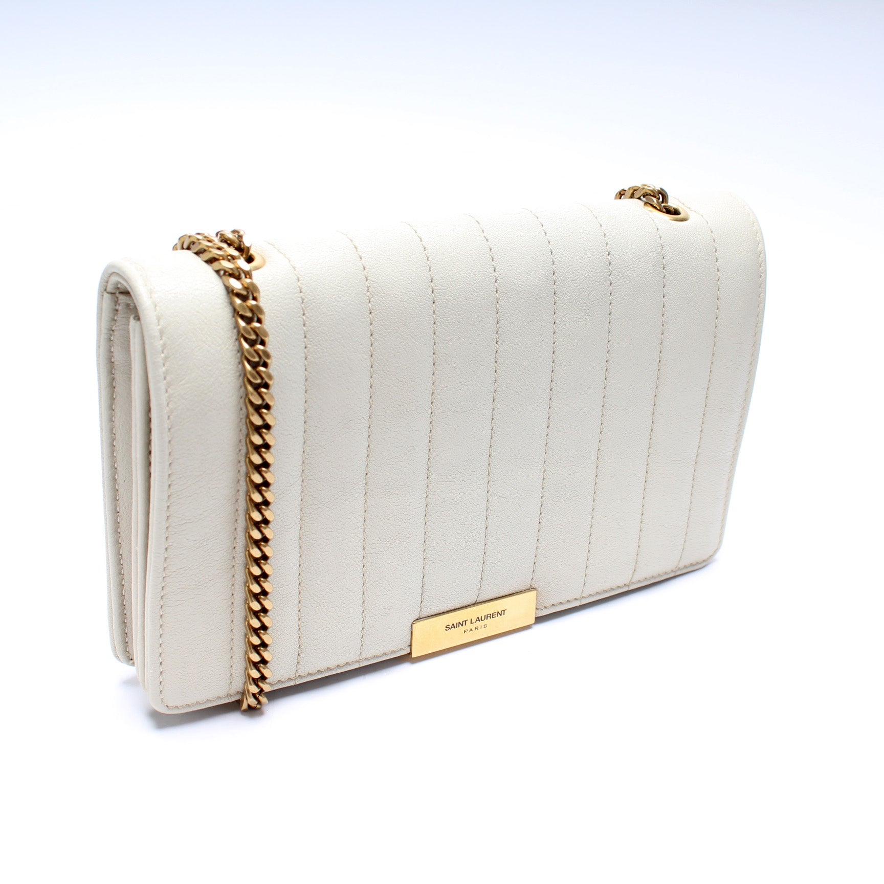 YSL Saint Laurent Saint Laurent Vertical Bag Quilted Flap Travel Bag