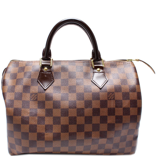Louis Vuitton Speedy 30 Ebene Damier Handbag Ebene 10