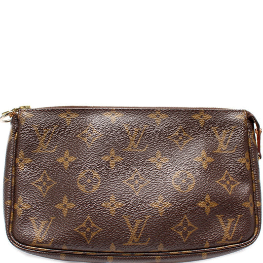 Louis Vuitton Pochette Accessores Monogram Clutch Bag