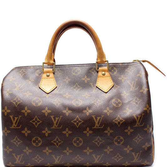 Louis Vuitton Speedy 30 Monogram Handbag Monogram 10