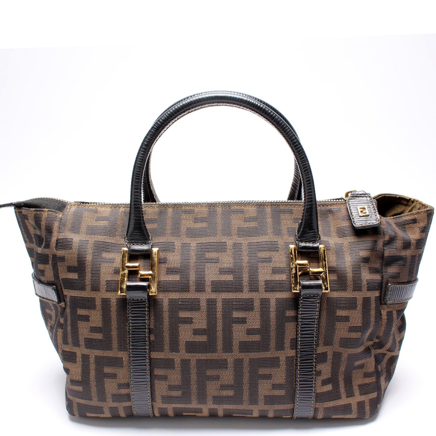 Fendi Zucca Satchel Bag Small