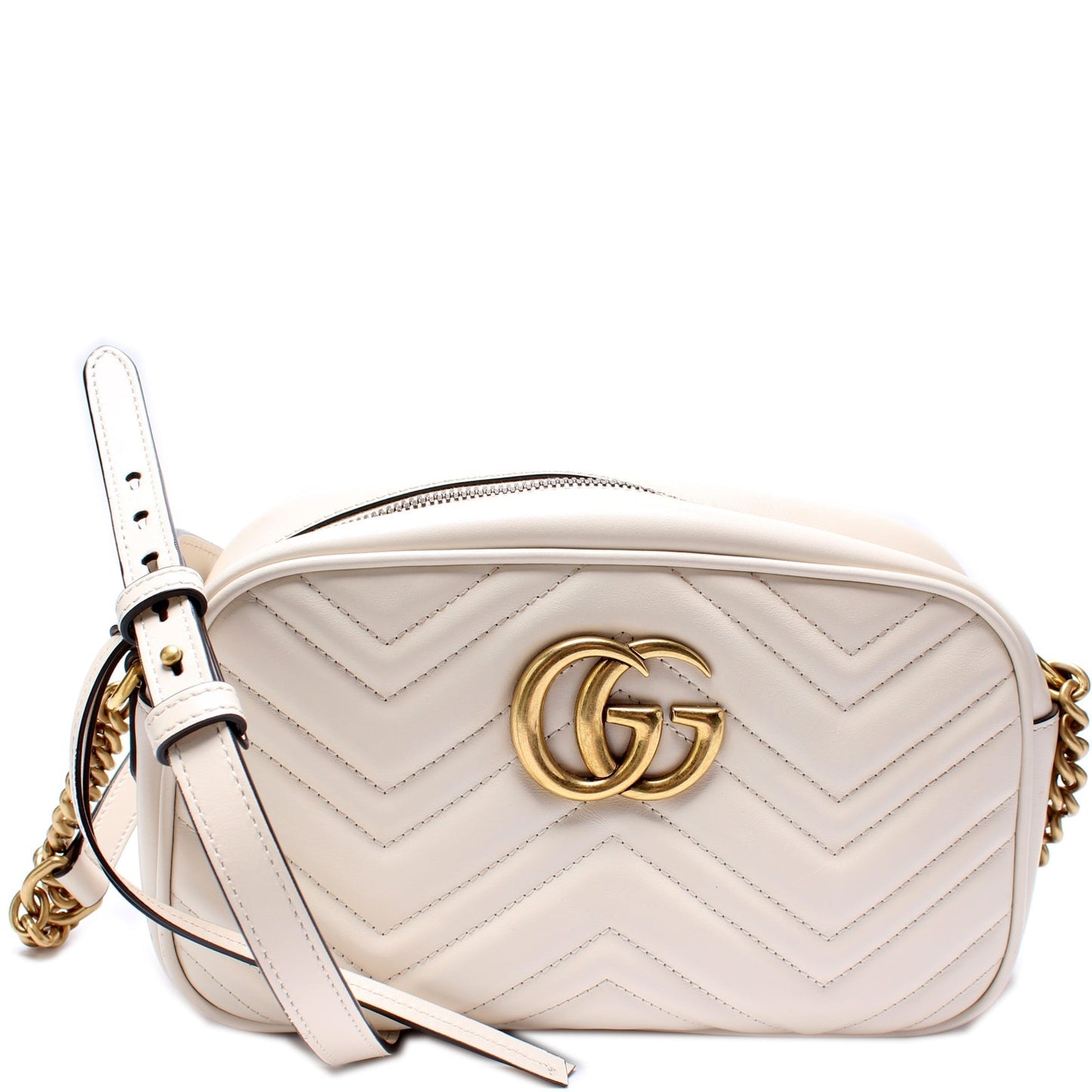 Gucci Marmont Camera Leather Small Crossbody Bag Bag 2