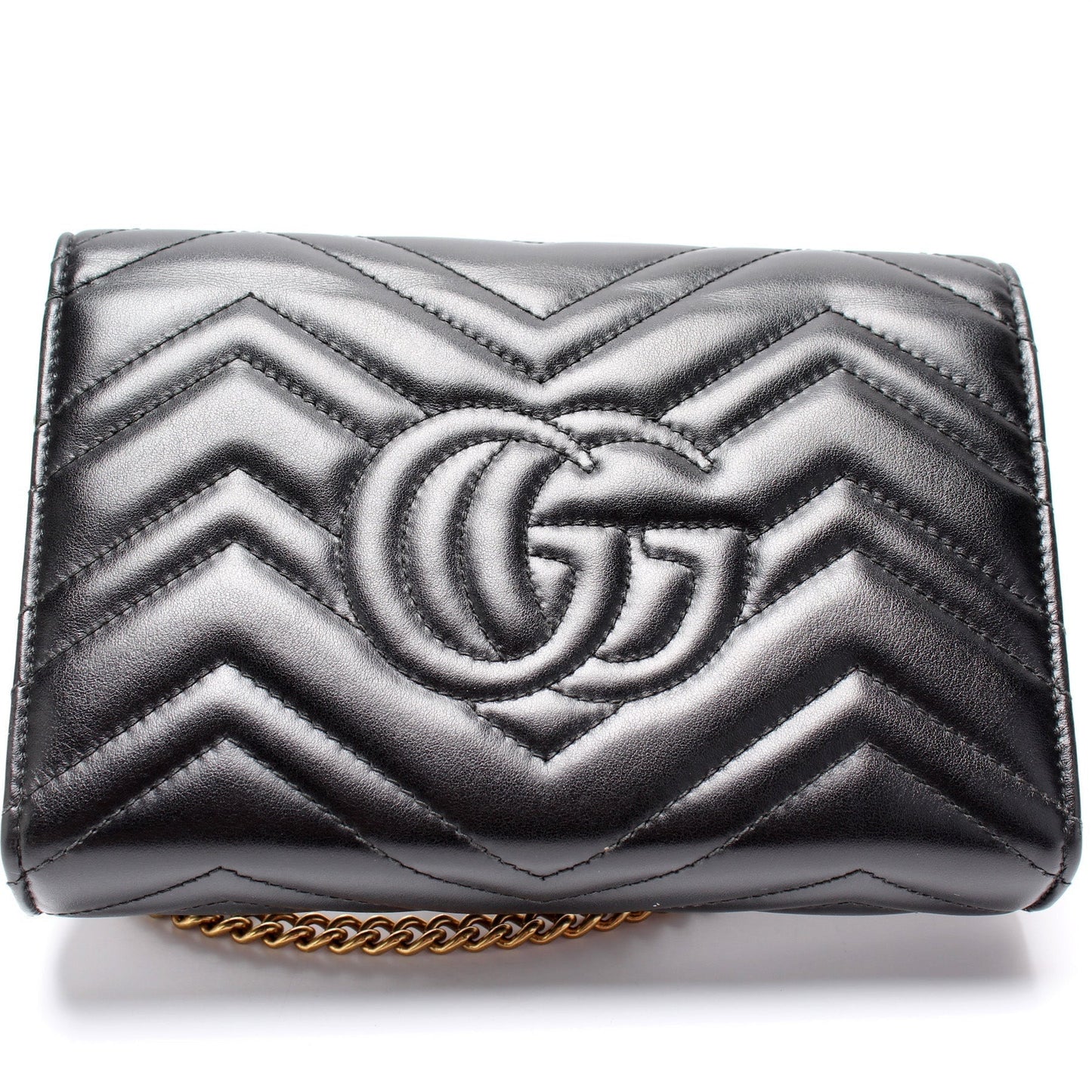 Gucci Marmont Chain Wallet Case Wallet 4