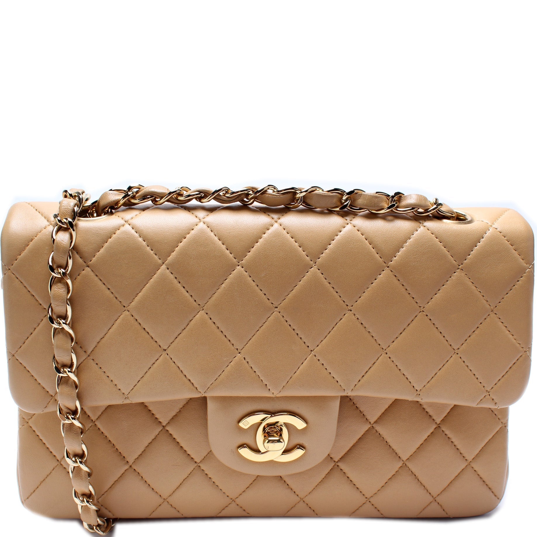 Chanel Classic Flap Lambskin 6M Small Handbag 6M 1