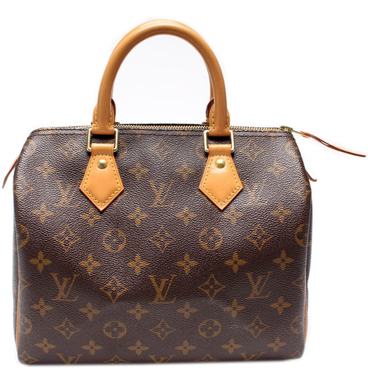 Louis Vuitton Speedy 25 Monogram Handbag Monogram 6