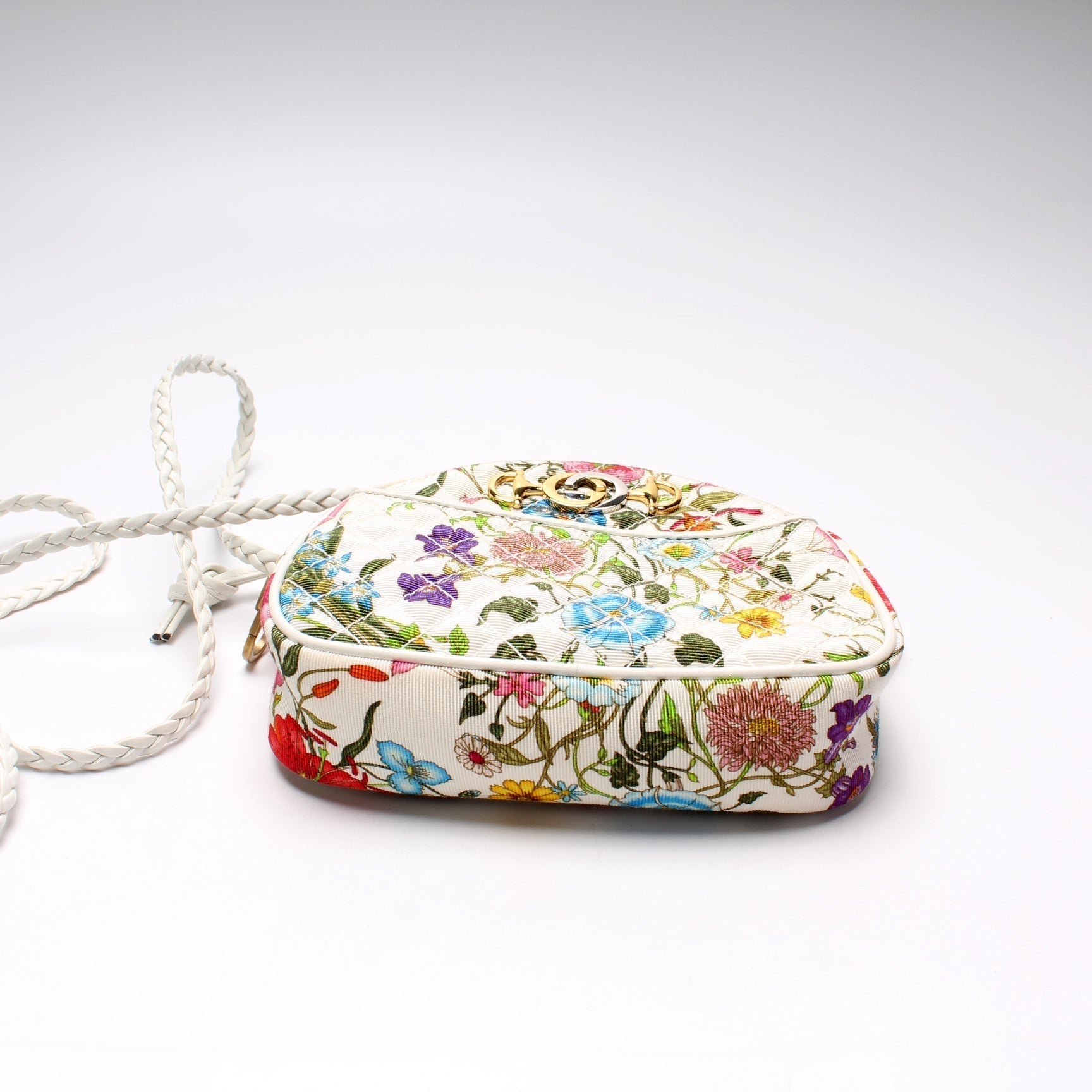 Gucci Trapuntata Flora Bag Mini Travel Bag