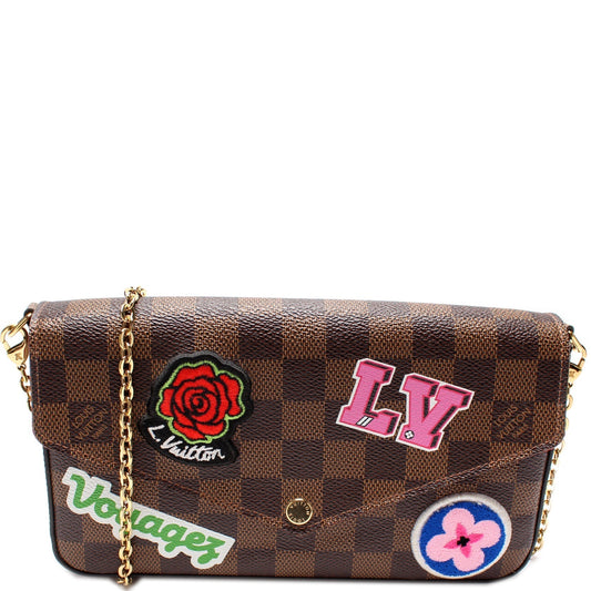 Louis Vuitton Pochette Felicie World Tour Clutch Bag