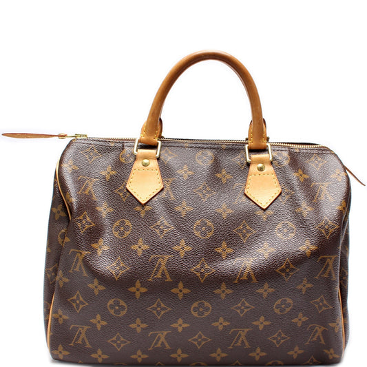 Louis Vuitton Speedy 30 Monogram Handbag Monogram 12