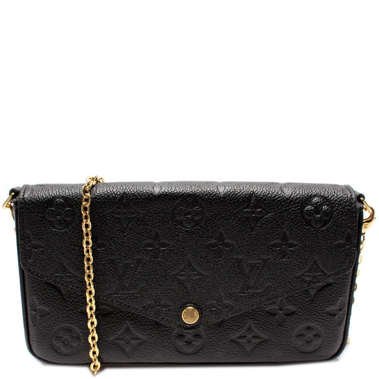 Louis Vuitton Pochette Felicie Empreinte Clutch Bag Empreinte 34
