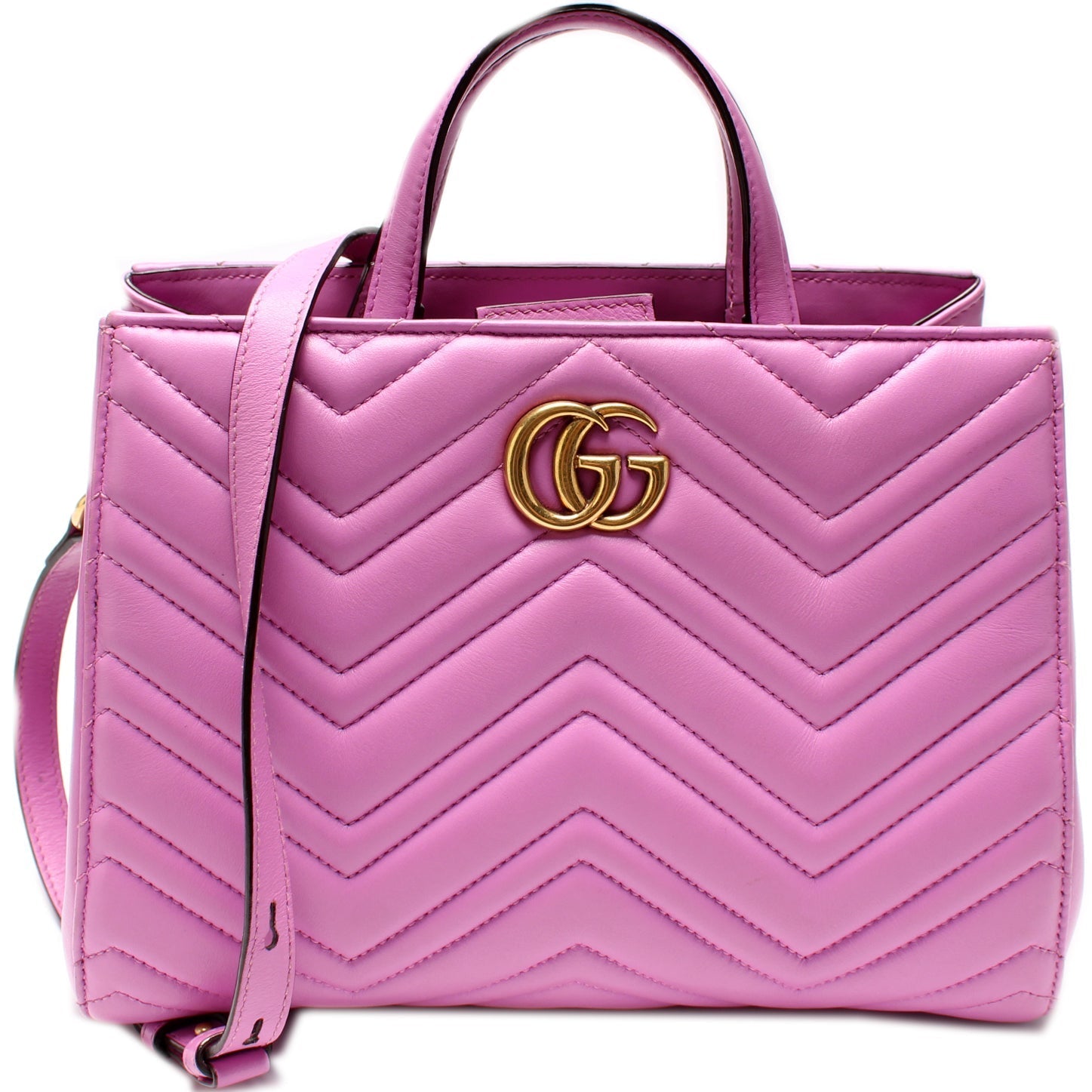 Gucci Marmont Top Handle Travel Bag Top Handle