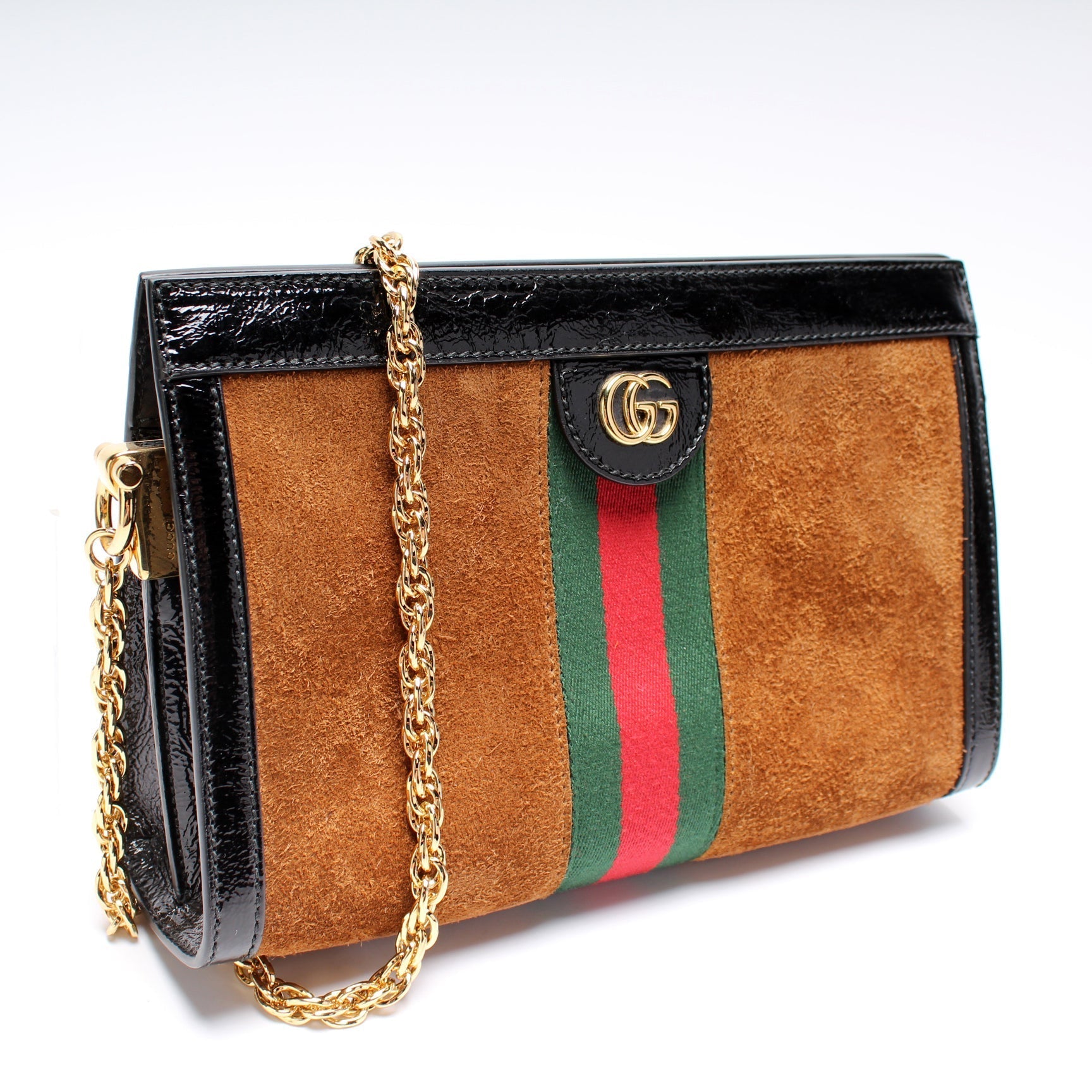 Gucci Ophidia Suede Small Shoulder Bag
