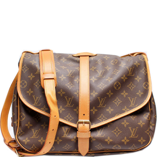 Louis Vuitton Saumar 35 Monogram Handbag Monogram 1