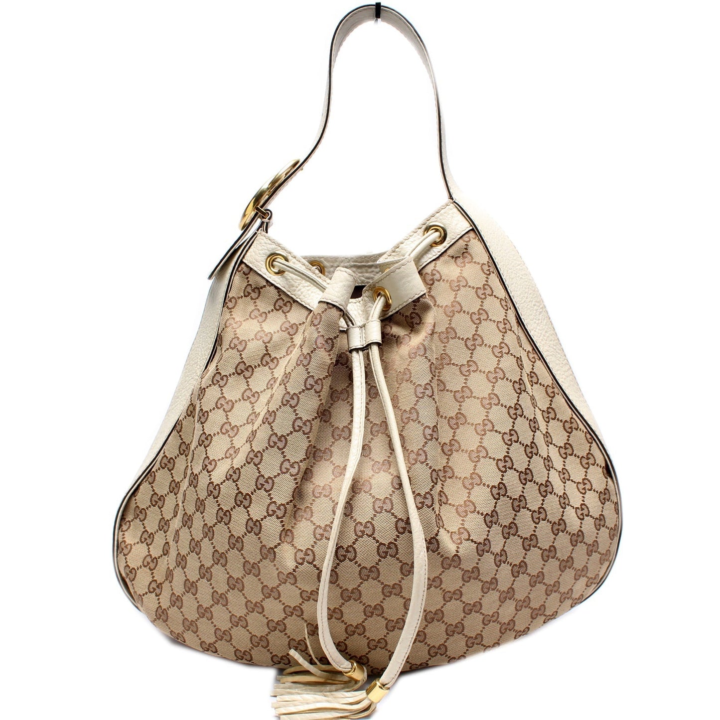 Gucci Interlocking Icon Drawstring Canvas Jewelry
