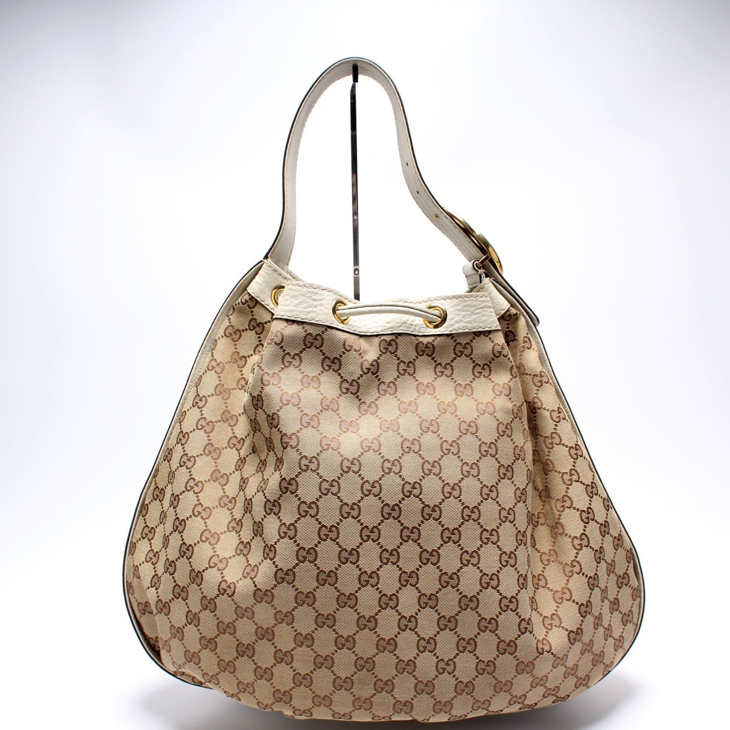Gucci Interlocking Icon Drawstring Canvas Jewelry