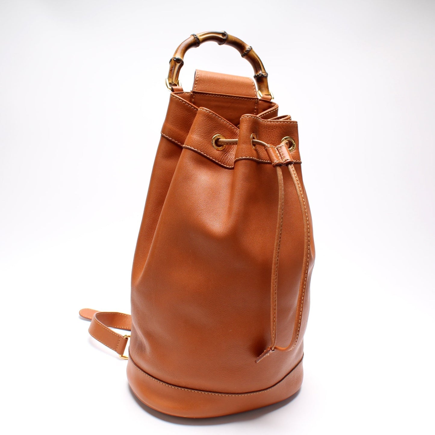 Gucci 003-113 Bamboo Drawstring Sling Leather Jewelry