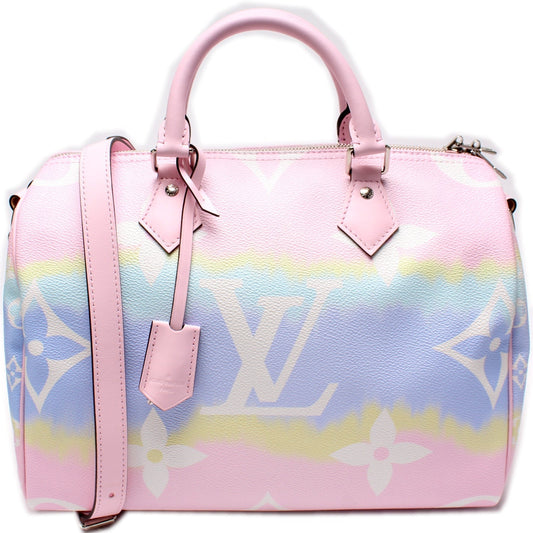 Louis Vuitton Speedy 30 Bandouliere Escale Handbag