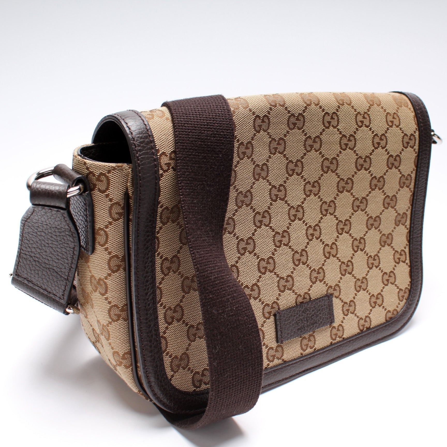 Gucci GG Messenger Canvas Travel Bag Messenger 9