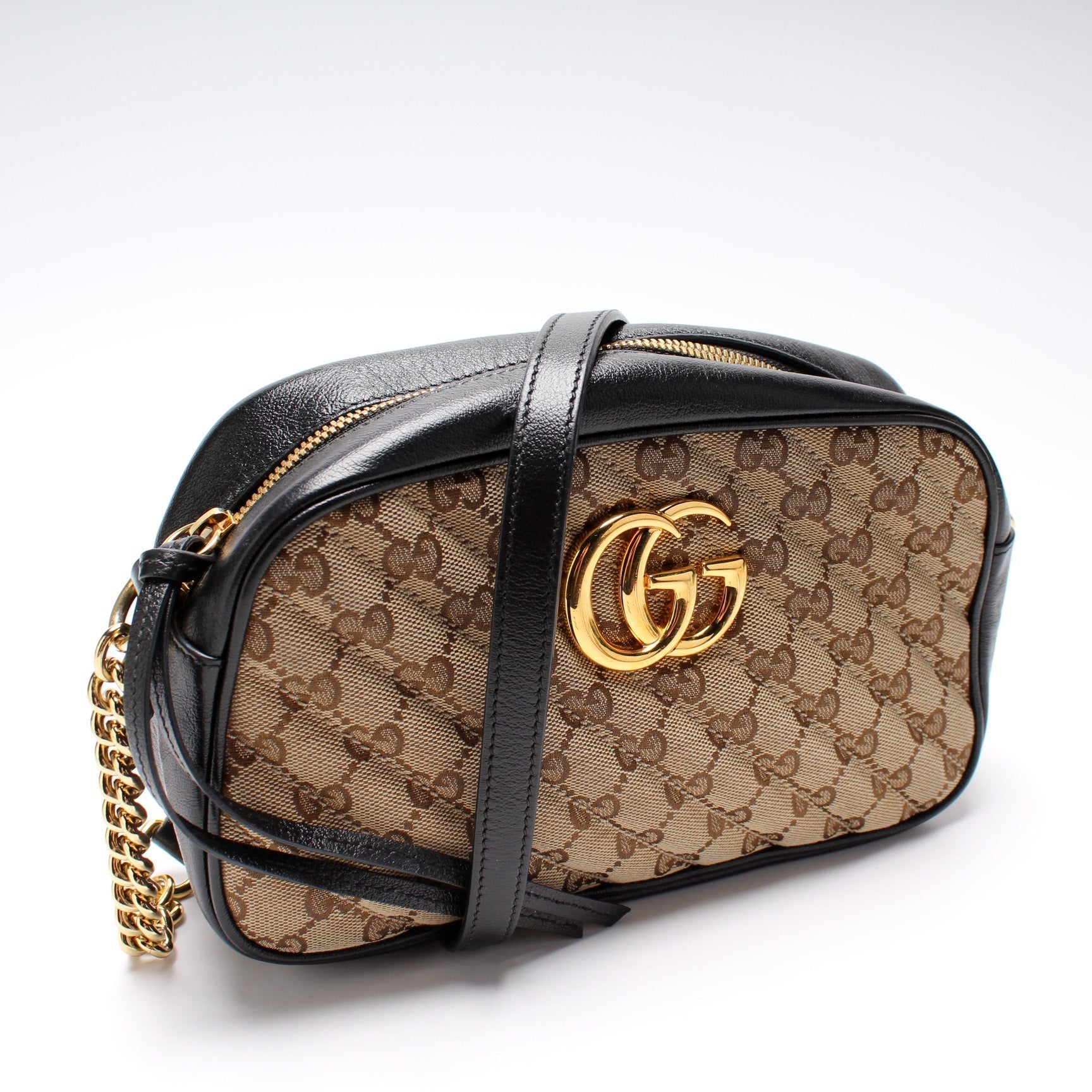 Gucci Marmont Camera Canvas Small Crossbody Bag Camera 4