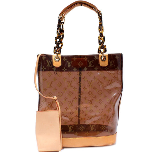 Louis Vuitton Sac Ambre w PVC Monogram MM Handbag