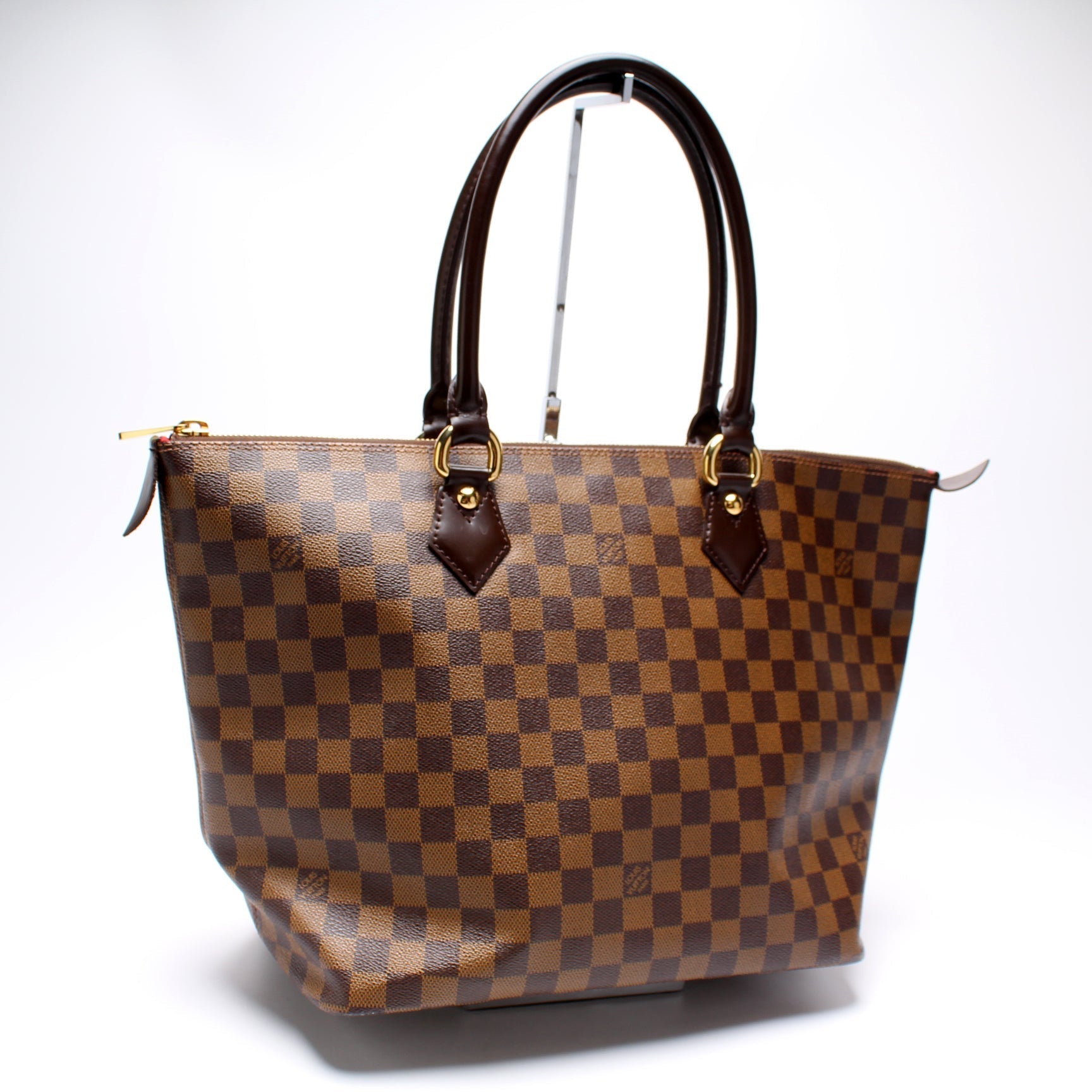 Louis Vuitton Saleya Ebene MM Damier Handbag Ebene 2