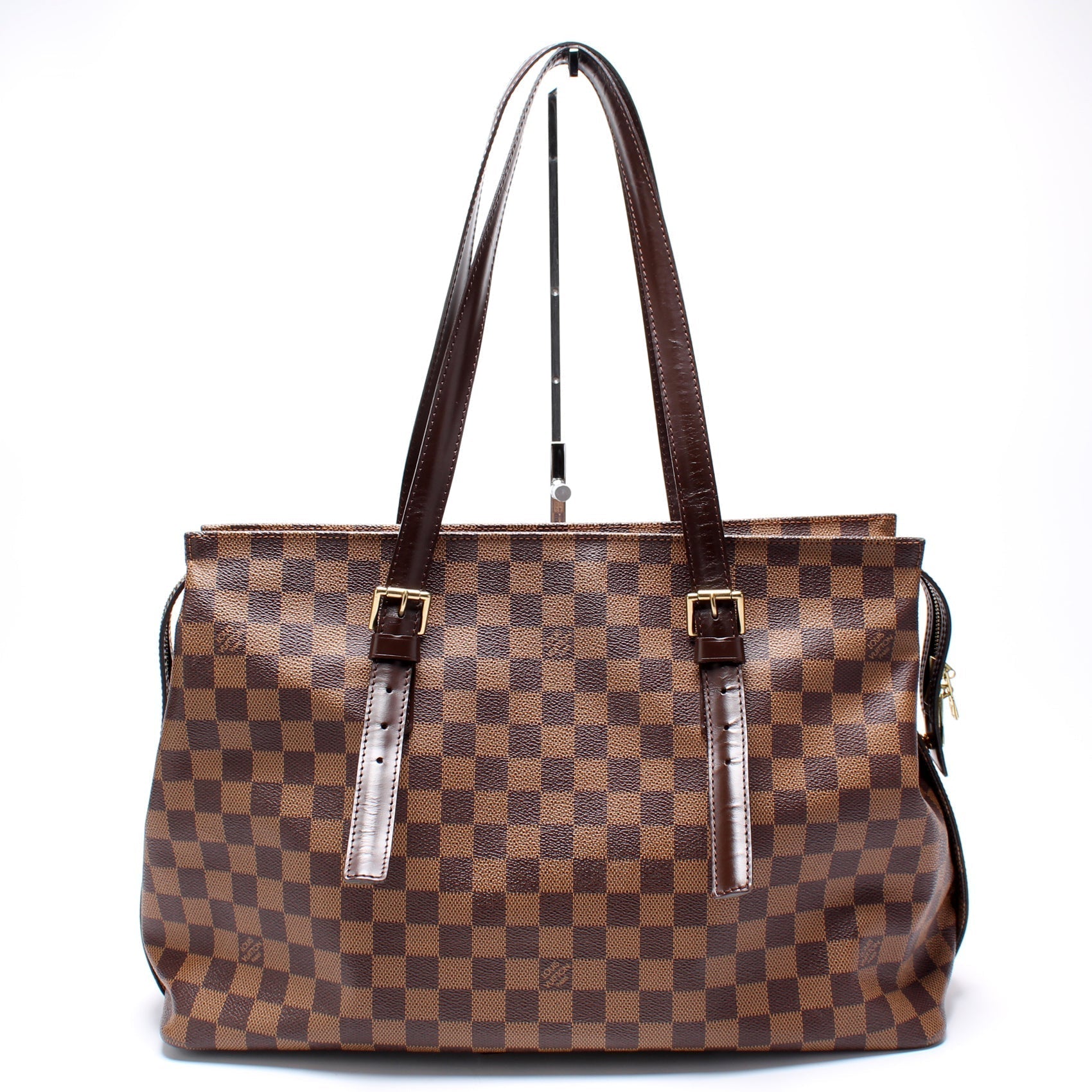 Louis Vuitton Chelsea Ebene Damier Handbag Ebene 4