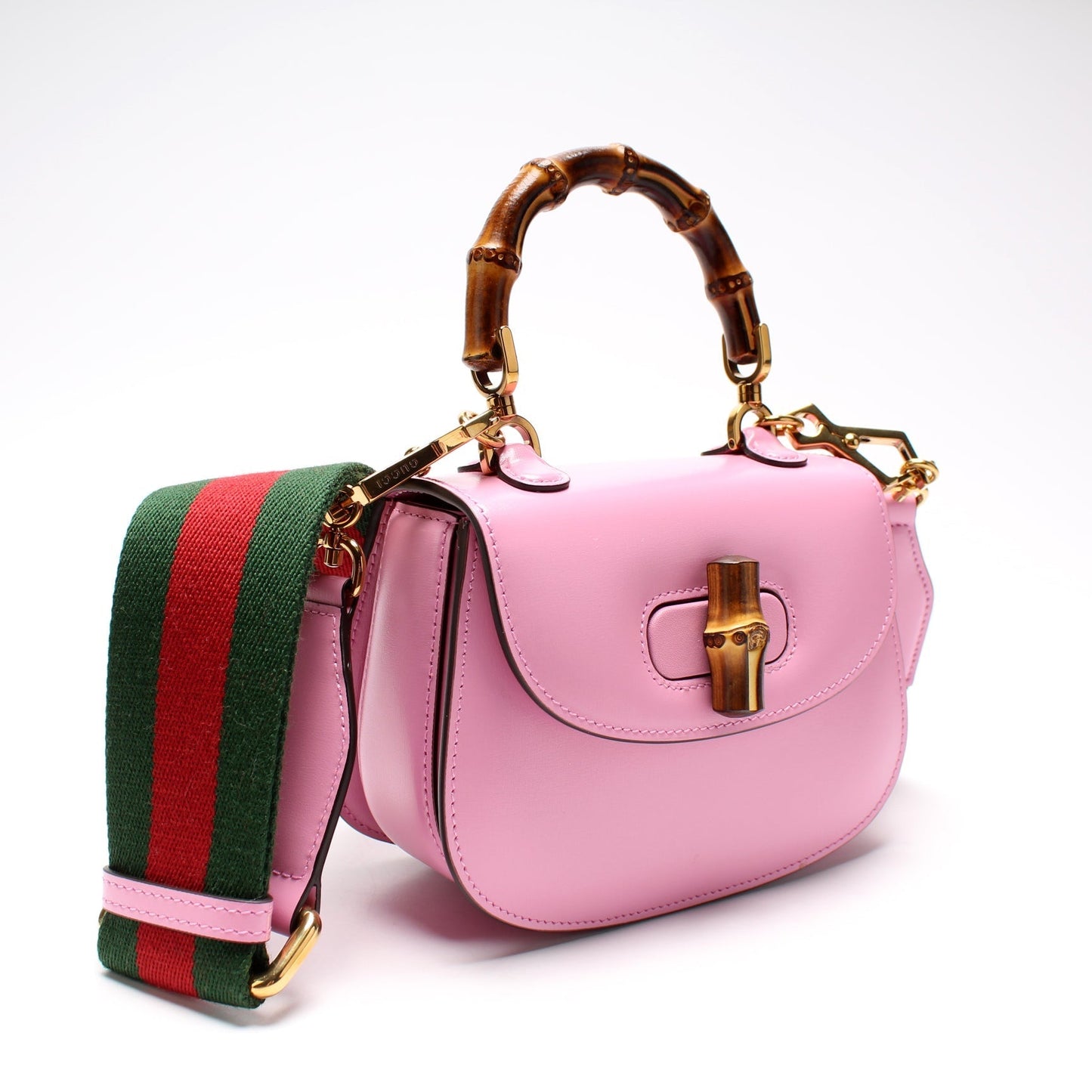 Gucci Bamboo Mini Top Handle Travel Bag