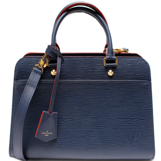 Louis Vuitton Vaneau MM Epi Handbag