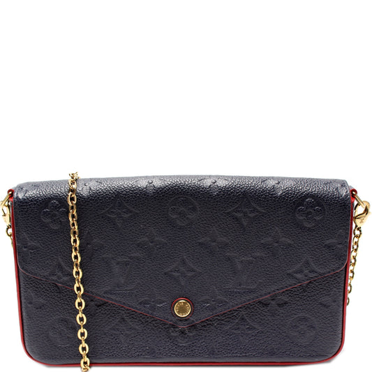 Louis Vuitton Pochette Felicie Empreinte Clutch Bag Empreinte 37