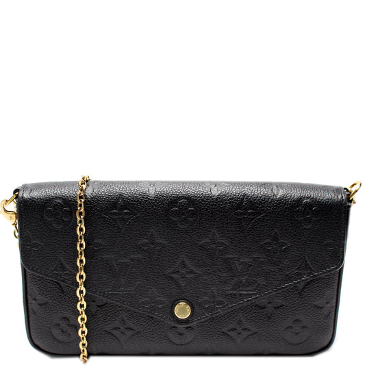 Louis Vuitton Pochette Felicie Empreinte Clutch Bag Empreinte 38