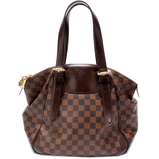Louis Vuitton Verona Ebene MM Damier Handbag Ebene 15