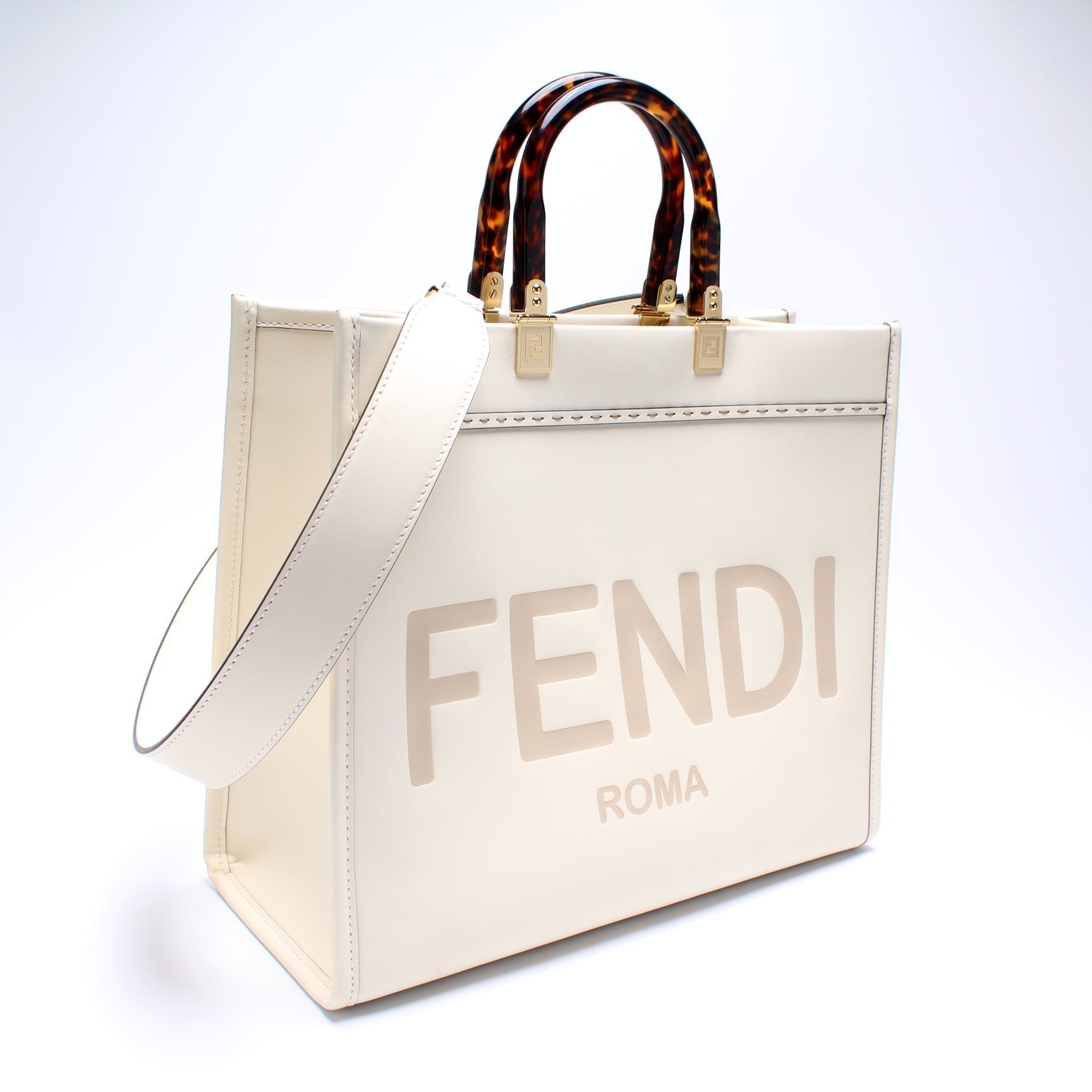 Fendi 8Bh386 Sunshine Shopper Bag Medium Travel Bag Shopper Medium 2