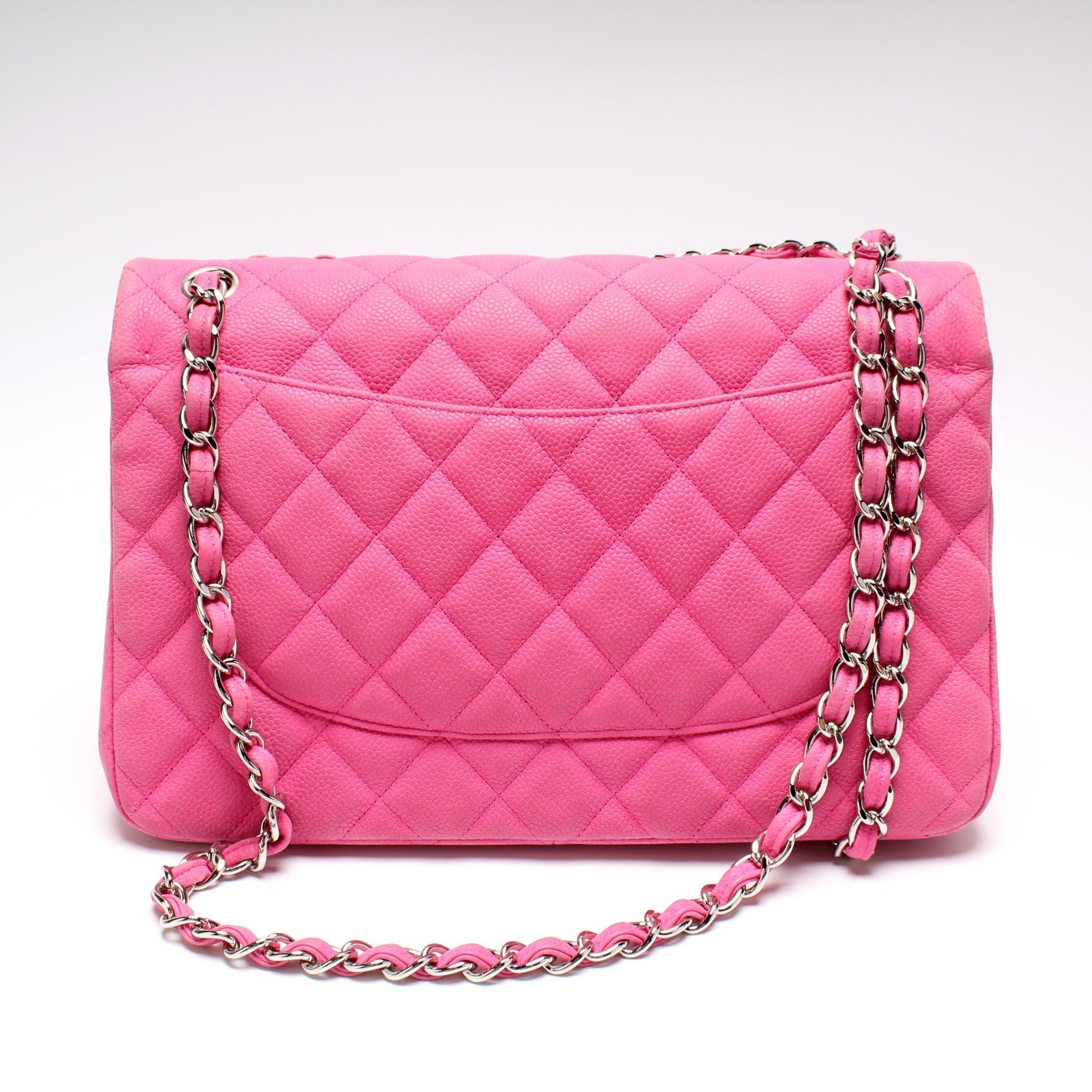 Chanel Classic Flap Jumbo Caviar 18M Handbag 18M 1