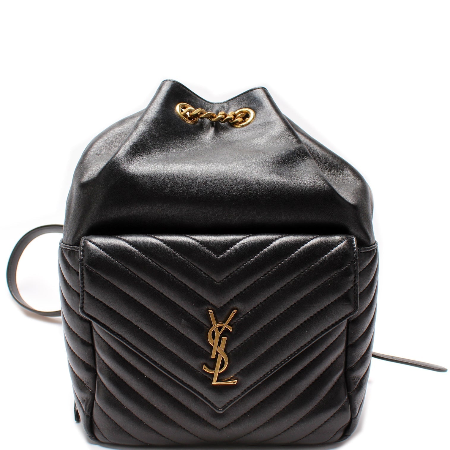 YSL Saint Laurent Saint Laurent Joe Backpack Lambskin Bag Quilted
