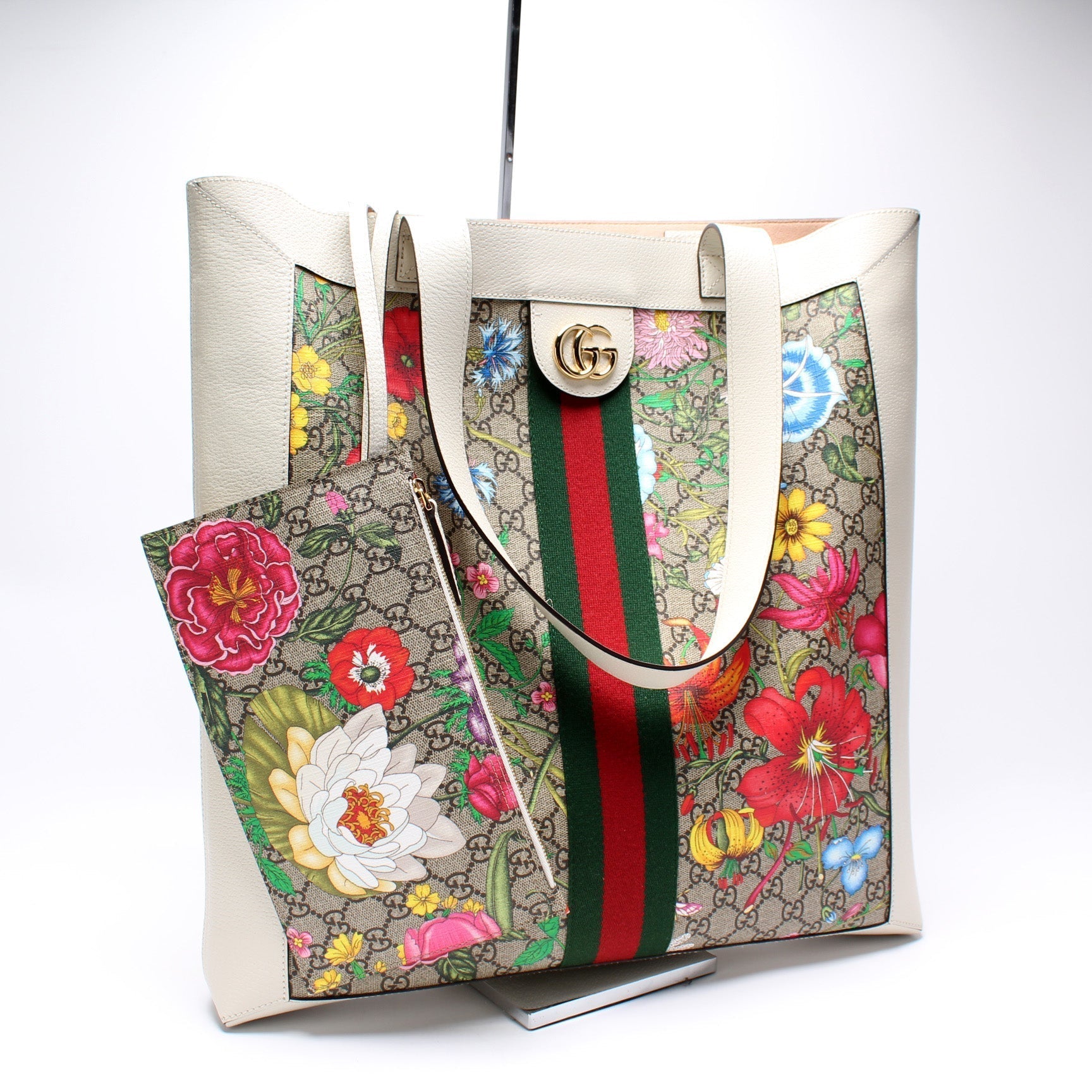 Gucci Ophidia Flora Soft Large Tote Bag