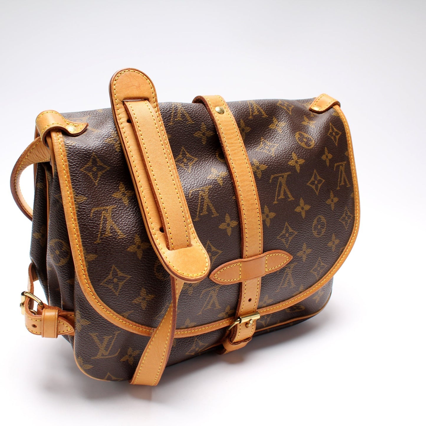 Louis Vuitton Saumur 30 Monogram Handbag Monogram 3