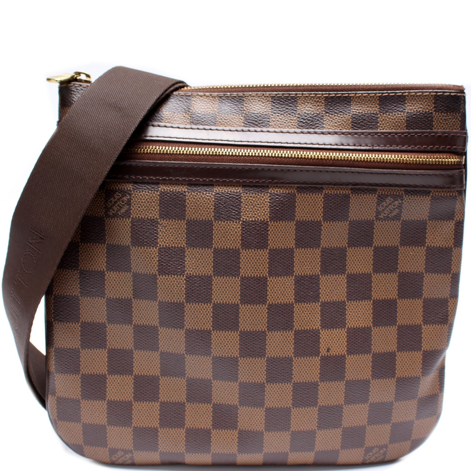 Louis Vuitton Pochette Bosphore Ebene Damier Clutch Bag Ebene 5