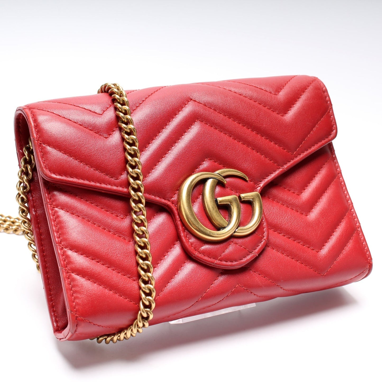Gucci Marmont Chain Wallet Case Wallet 6