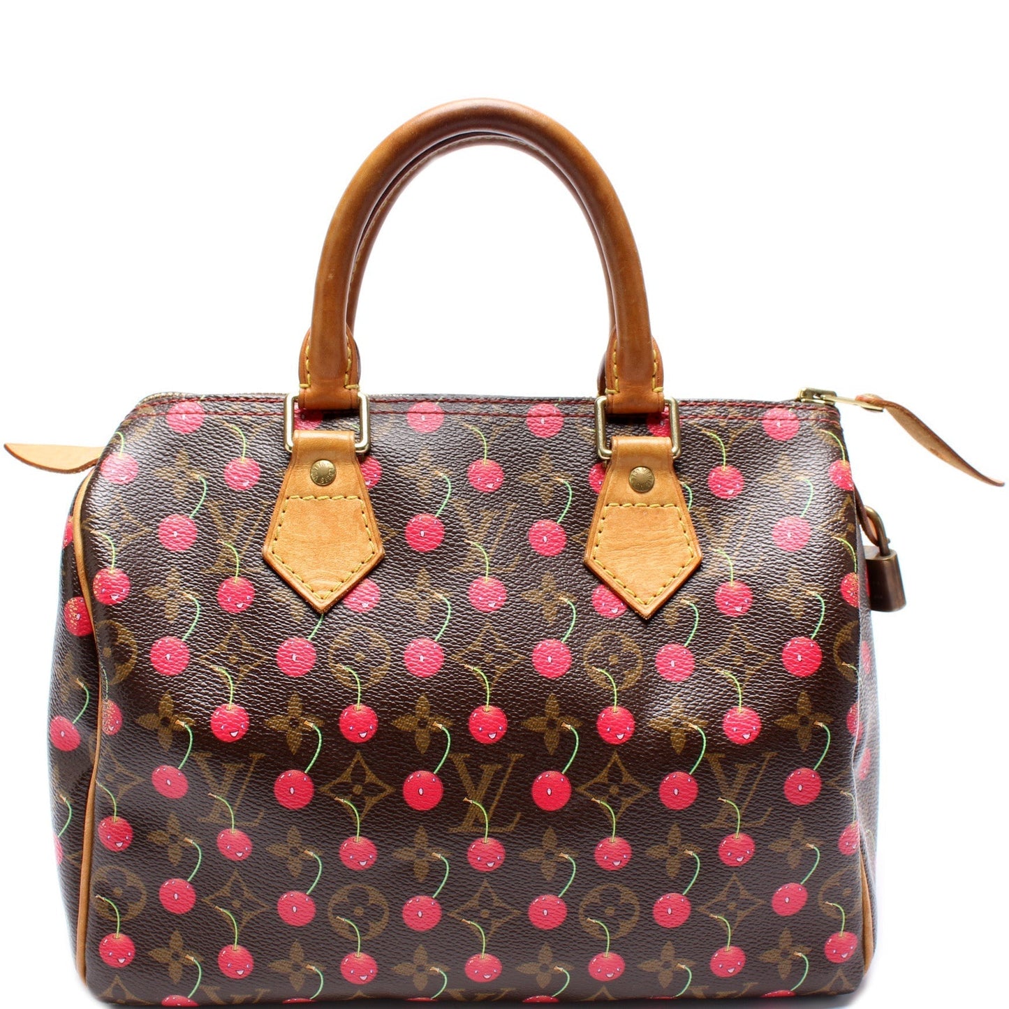 Louis Vuitton Speedy 25 Cerises Monogram Handbag Monogram 1