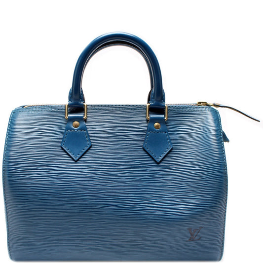 Louis Vuitton Speedy 25 Epi Handbag Epi 13