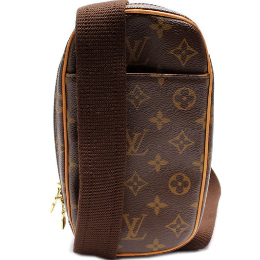 Louis Vuitton Pochette Gange Monogram Clutch Bag Monogram 14