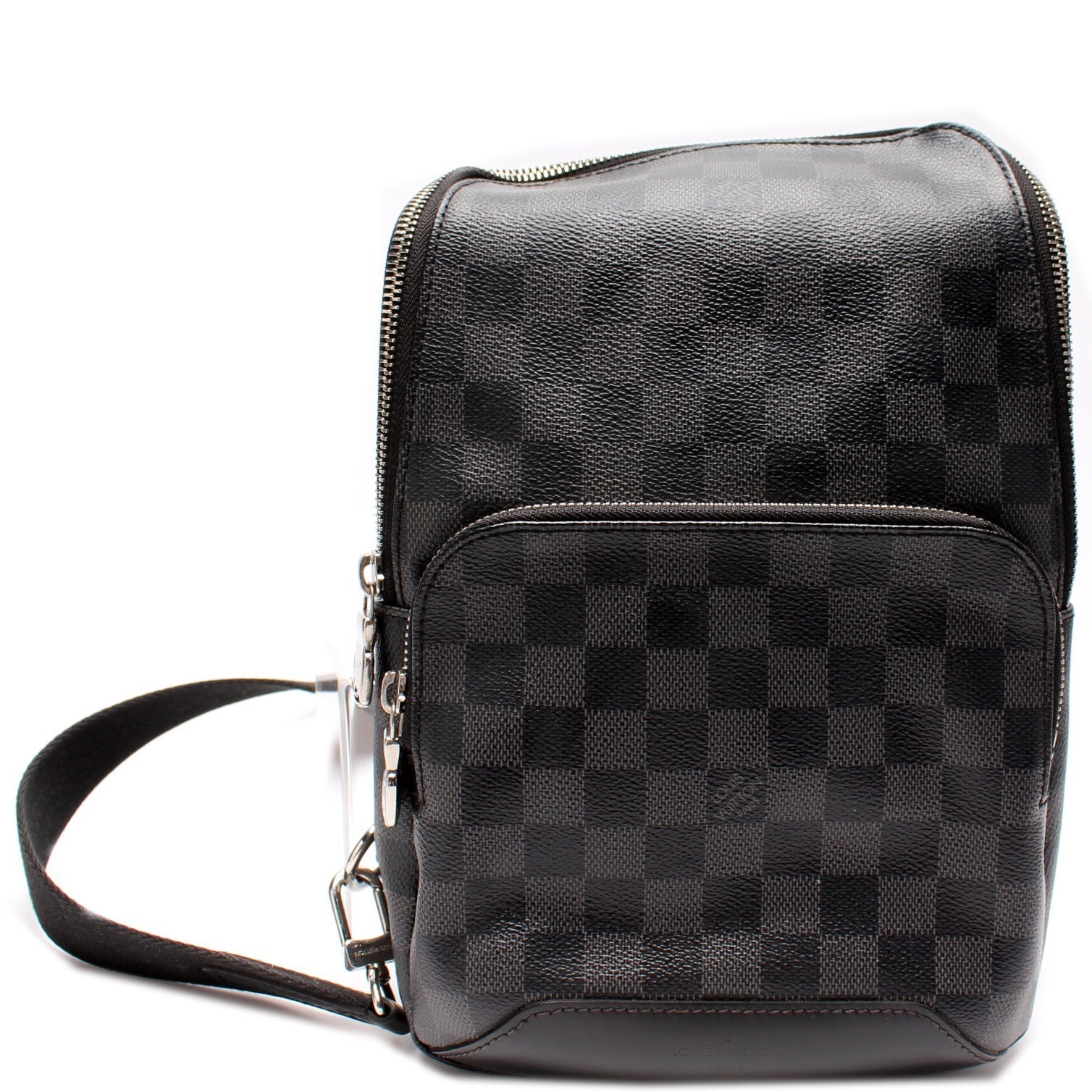 Louis Vuitton Avenue Sling Graphite Damier Crossbody Bag Graphite 8