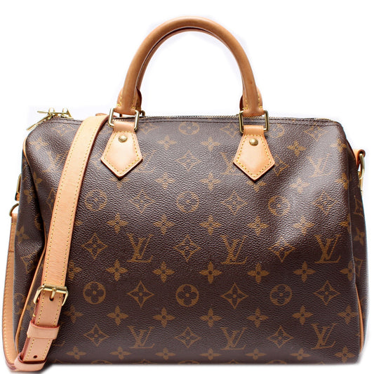Louis Vuitton Speedy 30 Bandouliere Monogram Handbag Monogram 28