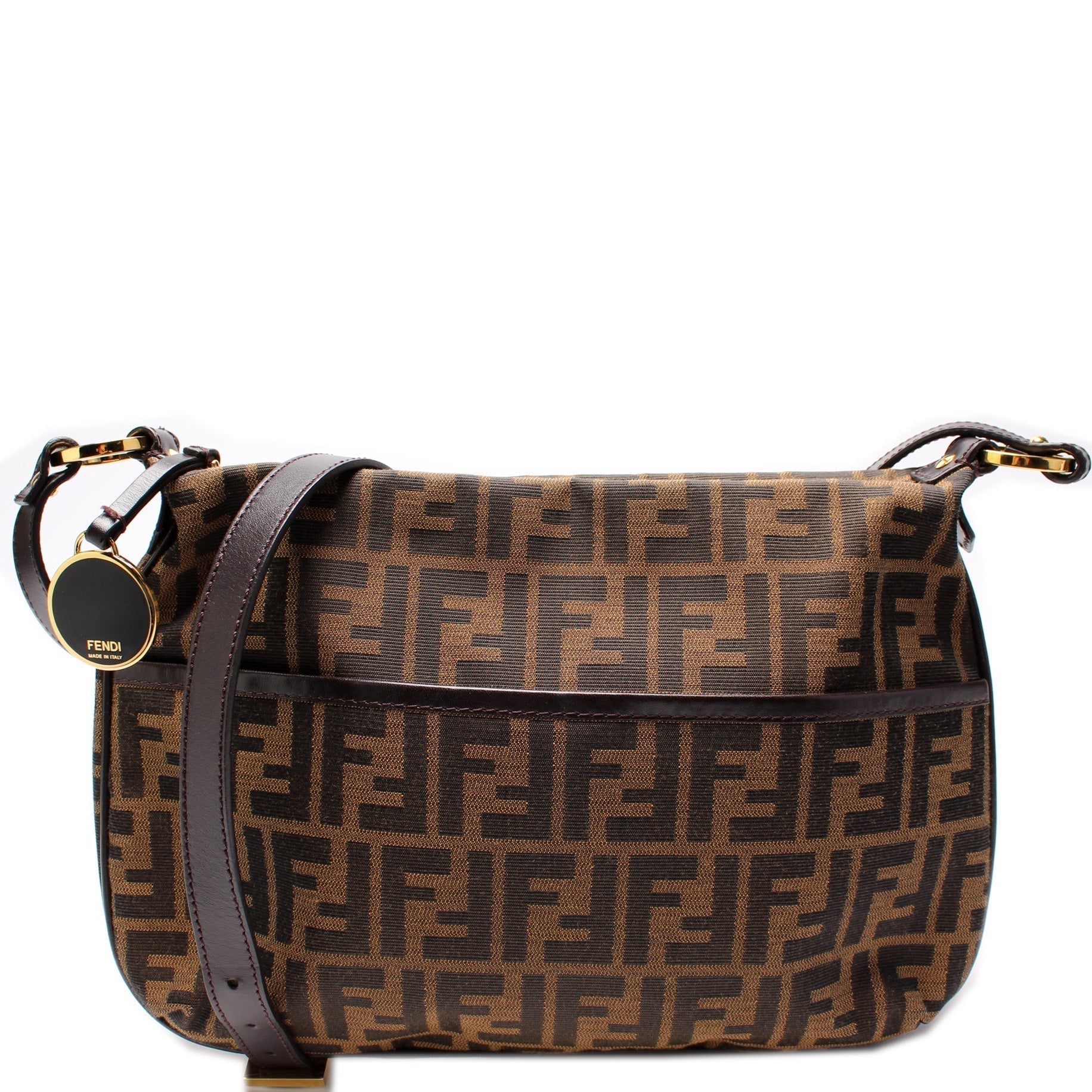 Fendi 8Bt190 Zucca Chef Crossbody Bag Chef Crossbody 1