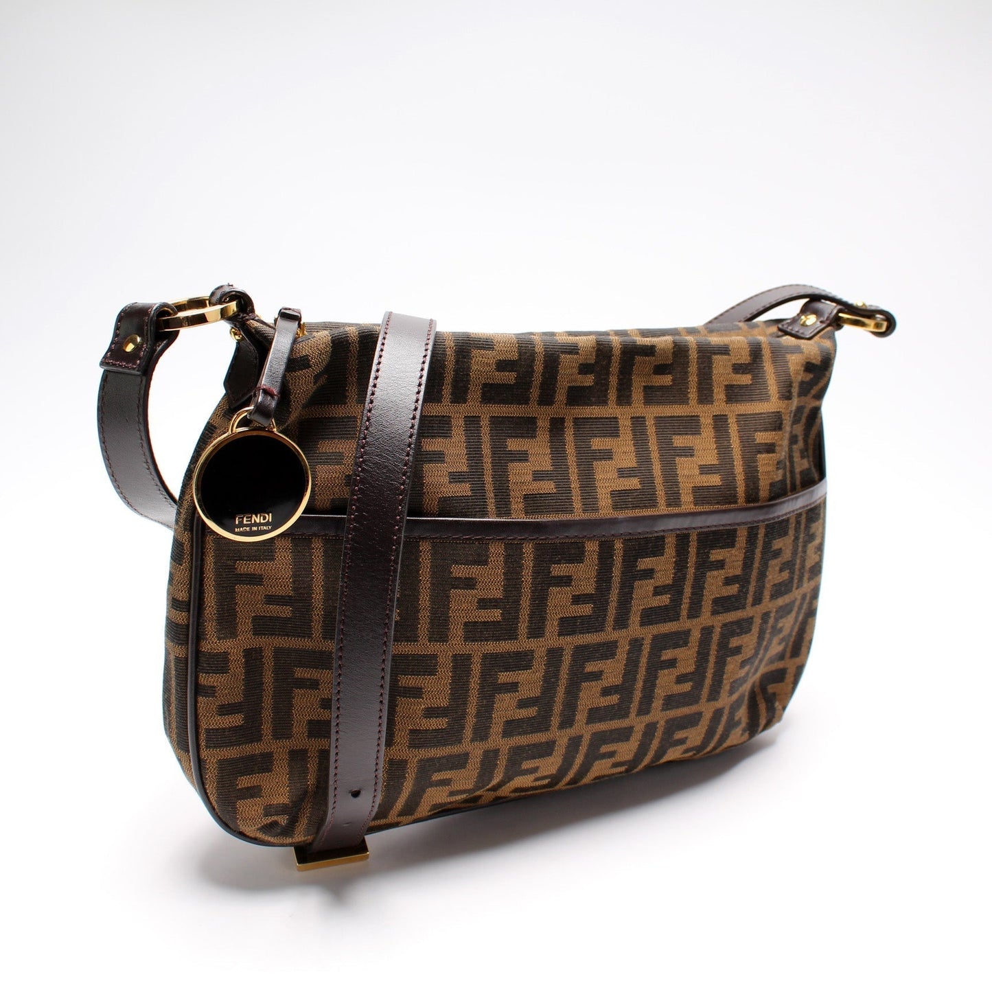 Fendi 8Bt190 Zucca Chef Crossbody Bag