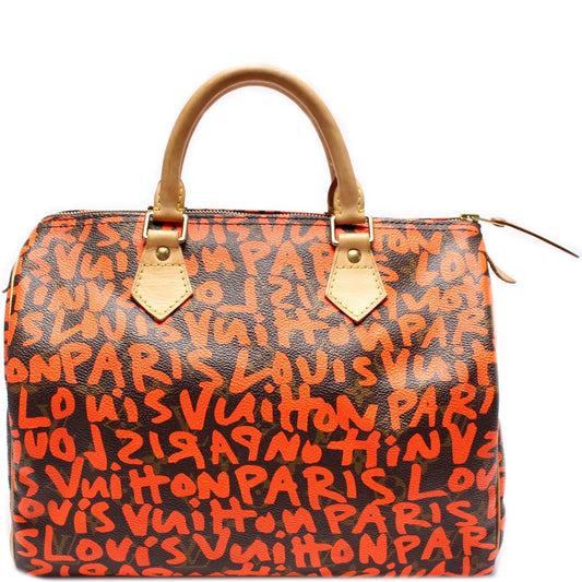 Louis Vuitton Speedy 30 Graffiti Handbag Graffiti 2