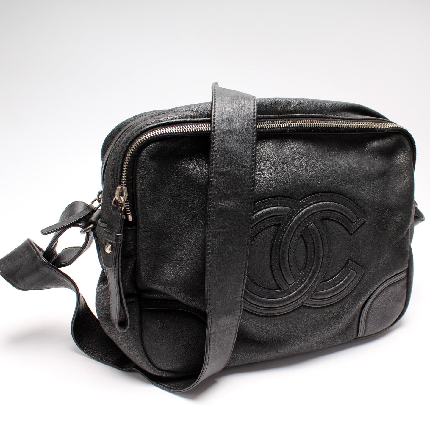 Chanel CC Camera Washed Calfskin 14M Handbag