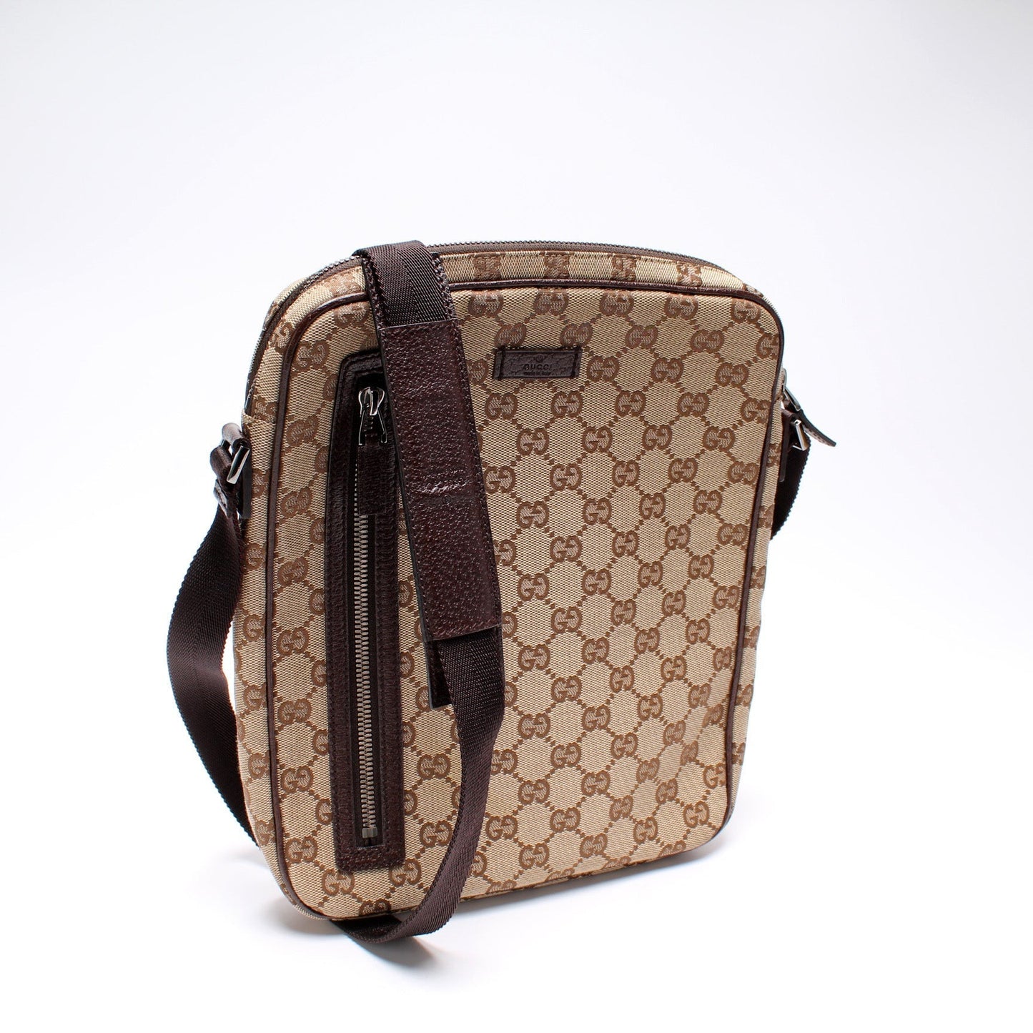 Gucci GG Canvas Crossbody Bag 24