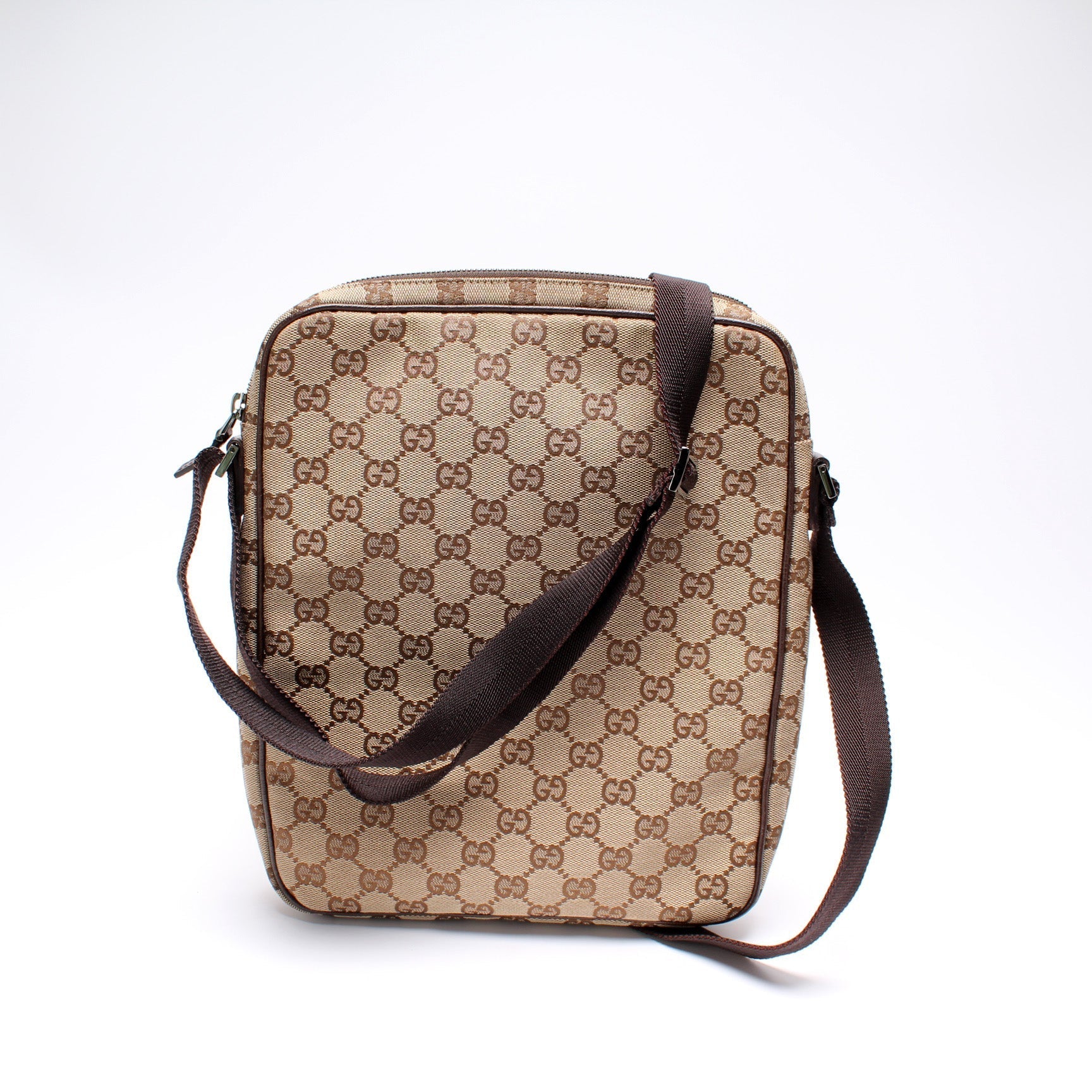 Gucci GG Canvas Crossbody Bag 24