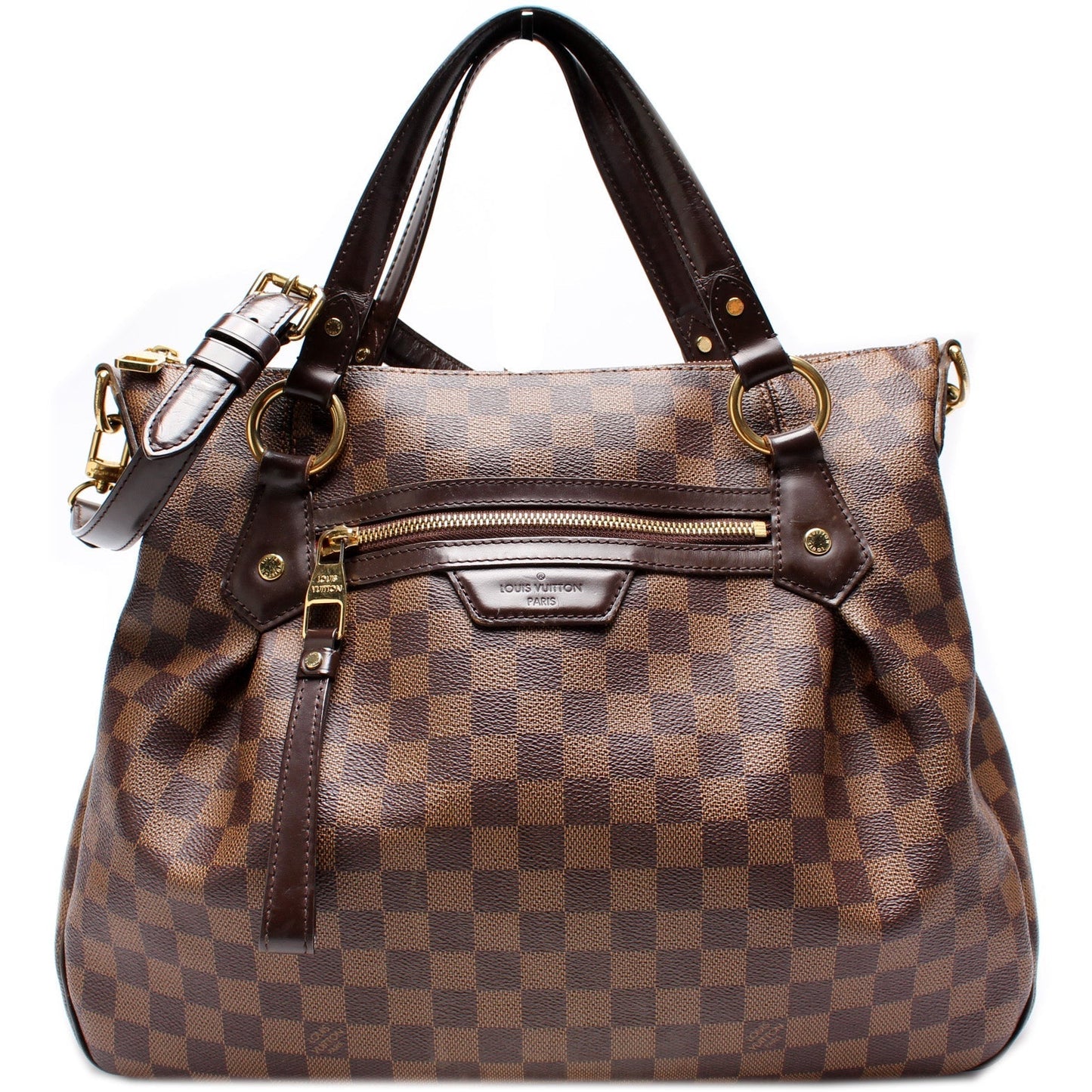 Louis Vuitton Evora MM Ebene Damier Handbag Ebene 1