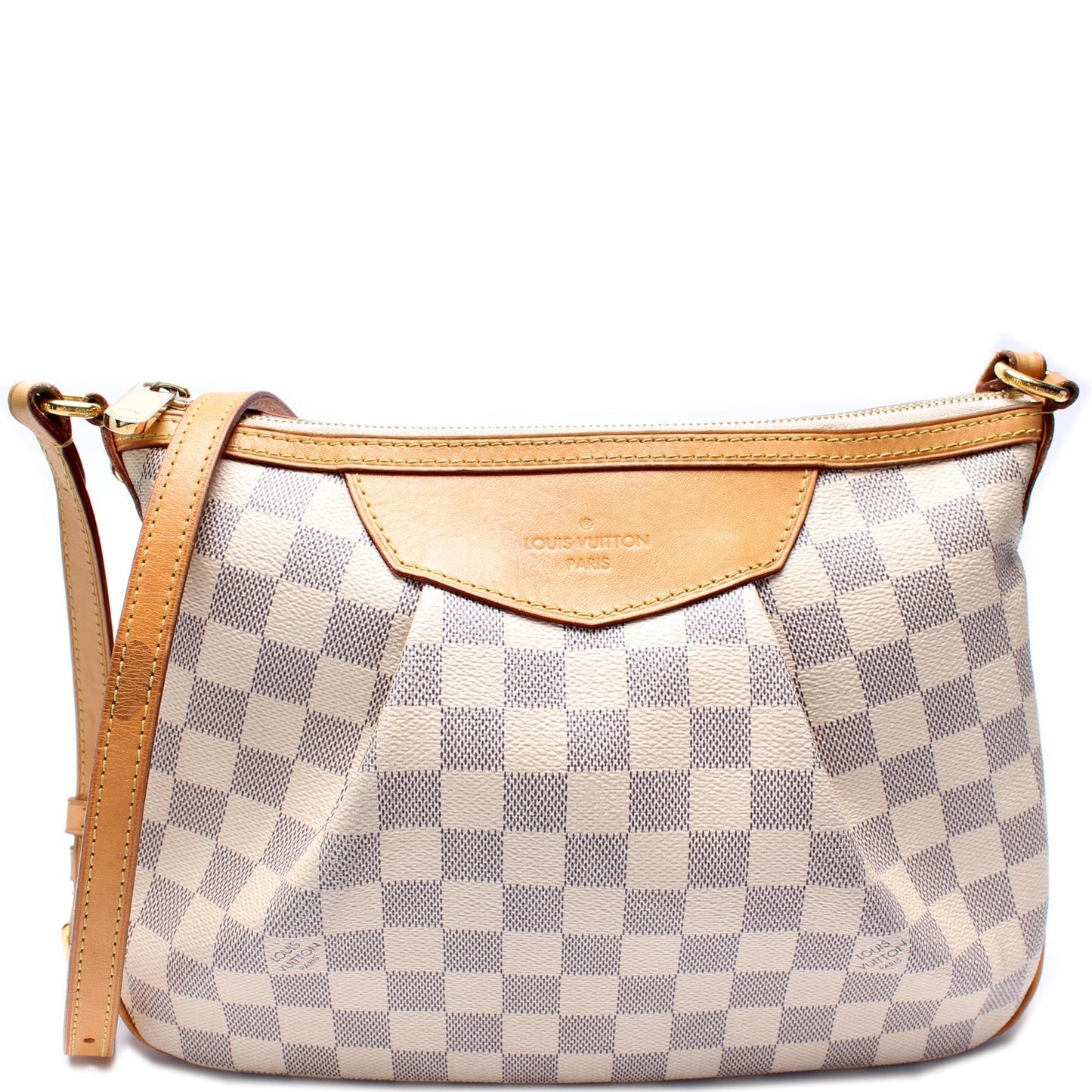 Louis Vuitton Siracusa Azur PM Damier Handbag Azur 7